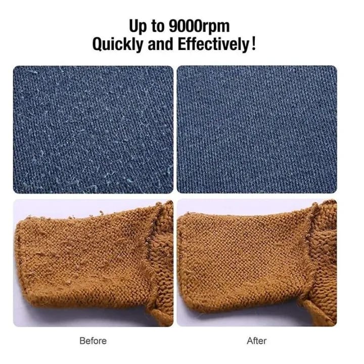 Portable Electric Lint Remover – Rechargeable Fabric Shaver for Clothes, Sweaters & Upholstery