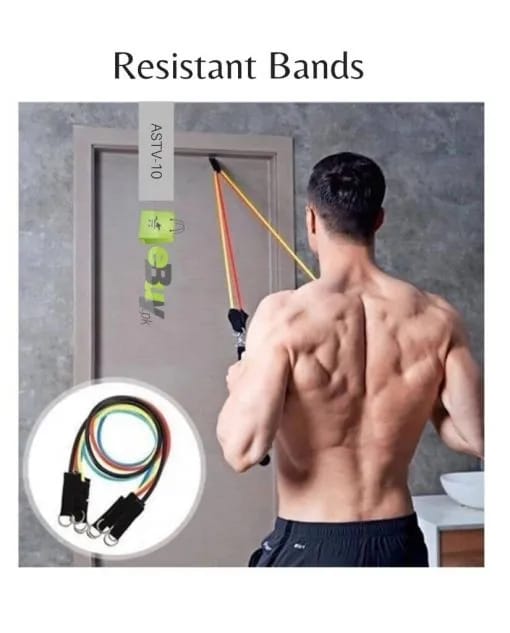 Premium Resistance Exercise Band – Full Body Workout, Strength Training & Home Fitness Band